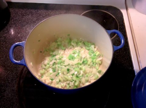 Cooking Broccoli Cheese Soup