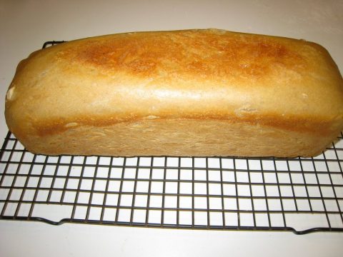 Homemade sandwich bread