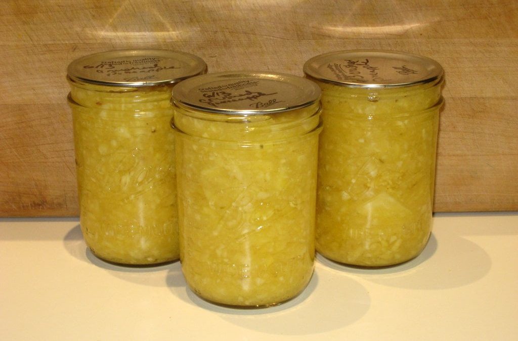 Canning Crushed Pineapple