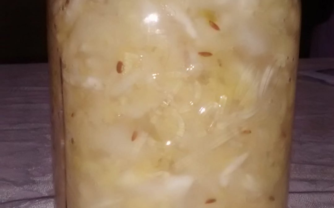 Making and Canning Sauerkraut