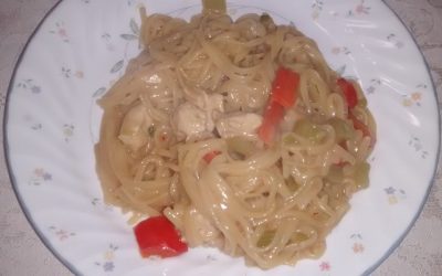 One Pot Wonder Chicken Lo Mein