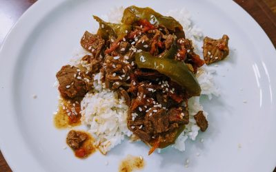 Slow Cooker Pepper Steak