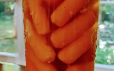 Canning Baby Carrots