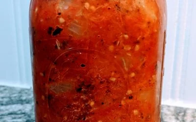 Home Canned Roasted Tomato Sauce