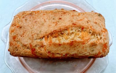Cheddar Cheese Zucchini Quick Bread