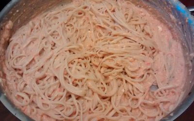 Creamy Roasted Sweet Pepper Pasta